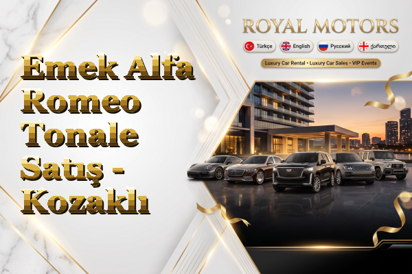 Emek Alfa Romeo Tonale Satış - Kozaklı