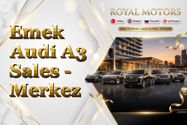 Emek Audi A3 Sales - Merkez