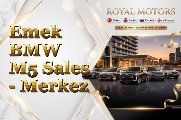 Emek BMW M5 Sales - Merkez
