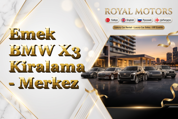 Emek BMW X3 Kiralama - Merkez
