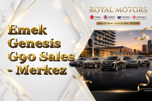 Emek Genesis G90 Sales - Merkez