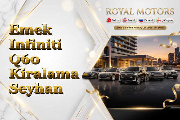 Emek Infiniti Q60 Kiralama - Seyhan