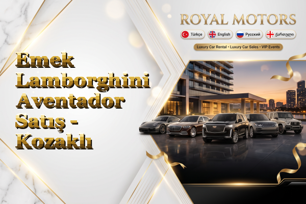 Emek Lamborghini Aventador Satış - Kozaklı