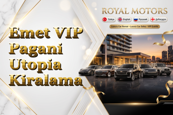 Emet VIP Pagani Utopia Kiralama