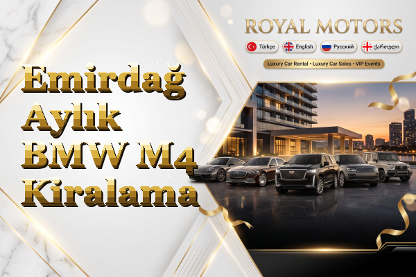 Emirdağ Aylık BMW M4 Kiralama