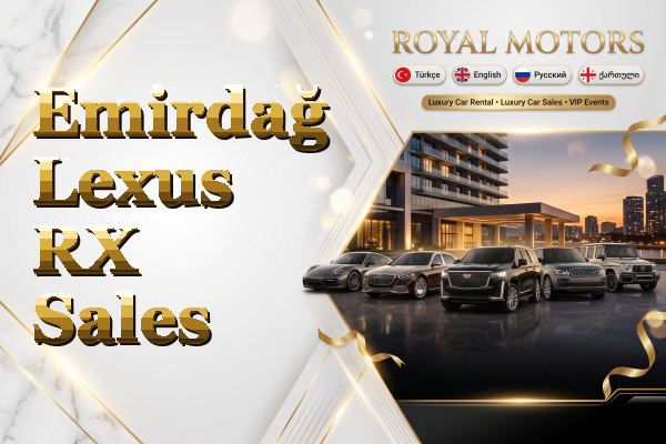 Emirdağ Lexus RX Sales