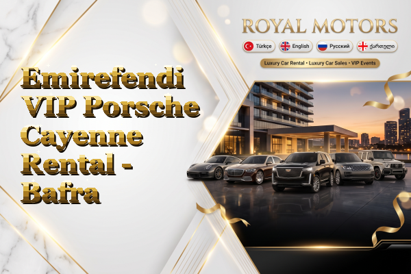Emirefendi VIP Porsche Cayenne Rental - Bafra