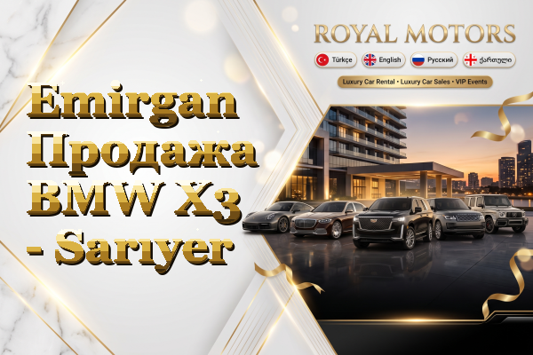 Emirgan Продажа BMW X3 - Sarıyer