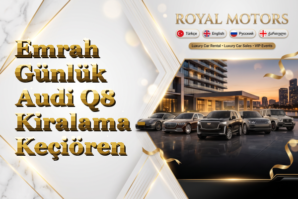 Emrah Günlük Audi Q8 Kiralama - Keçiören