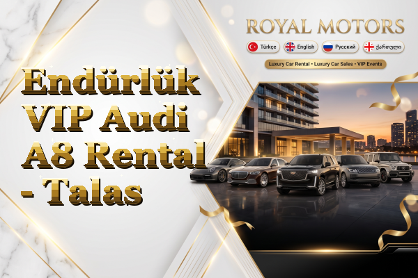 Endürlük VIP Audi A8 Rental - Talas