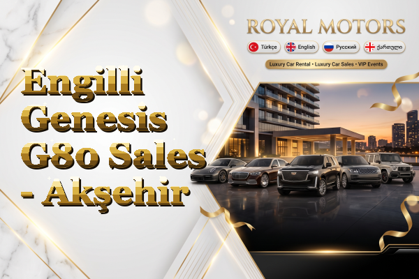 Engilli Genesis G80 Sales - Akşehir