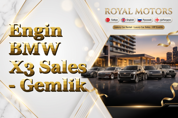 Engin BMW X3 Sales - Gemlik