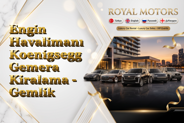 Engin Havalimanı Koenigsegg Gemera Kiralama - Gemlik