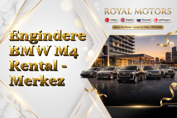 Engindere BMW M4 Rental - Merkez