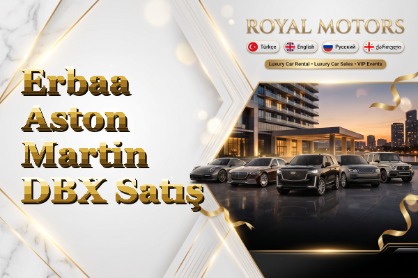 Erbaa Aston Martin DBX Satış