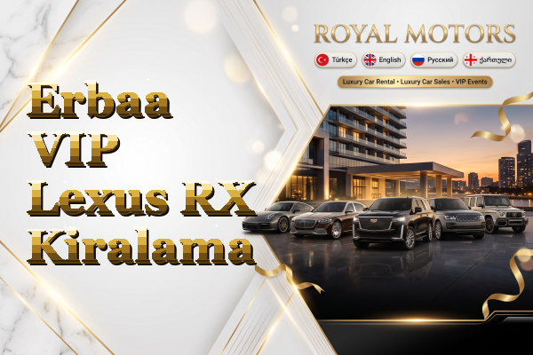 Erbaa VIP Lexus RX Kiralama
