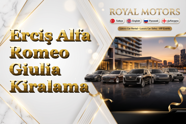 Erciş Alfa Romeo Giulia Kiralama