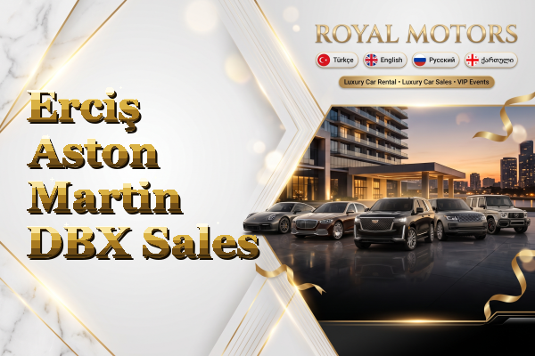 Erciş Aston Martin DBX Sales