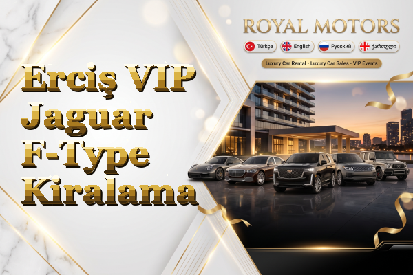 Erciş VIP Jaguar F-Type Kiralama