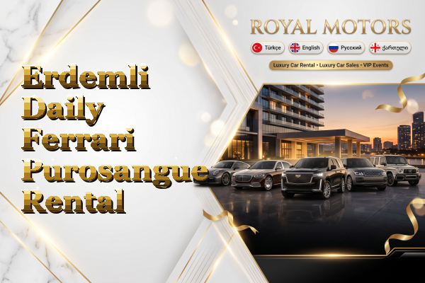 Erdemli Daily Ferrari Purosangue Rental