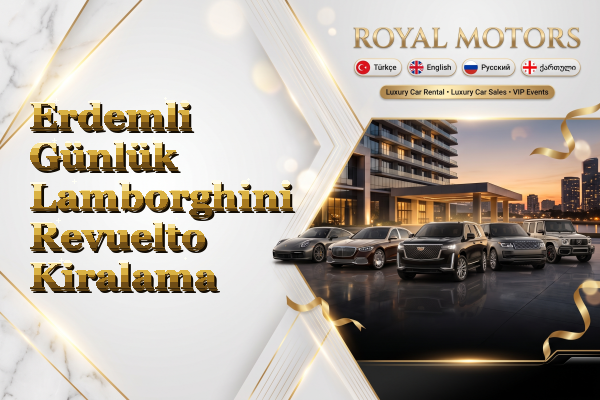 Erdemli Günlük Lamborghini Revuelto Kiralama