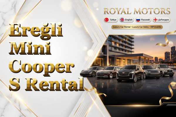 Ereğli Mini Cooper S Rental