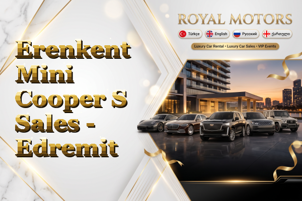 Erenkent Mini Cooper S Sales - Edremit