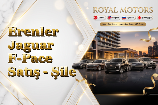 Erenler Jaguar F-Pace Satış - Şile