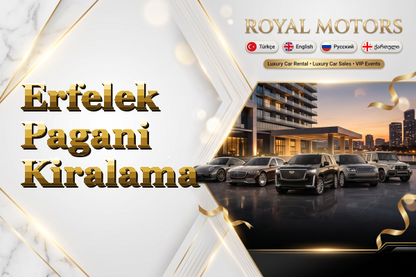 Erfelek Pagani Kiralama