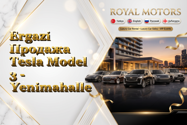 Ergazi Продажа Tesla Model 3 - Yenimahalle
