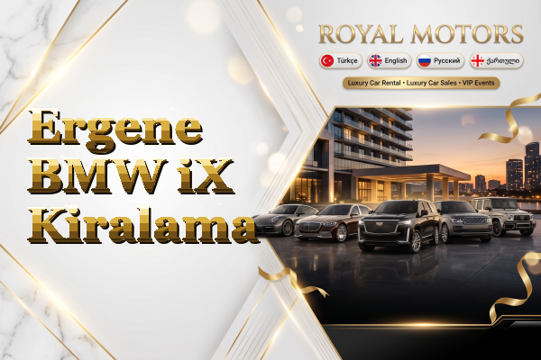 Ergene BMW iX Kiralama