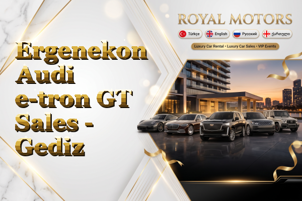 Ergenekon Audi e-tron GT Sales - Gediz
