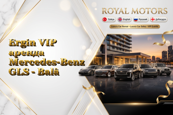 Ergin VIP аренда Mercedes-Benz GLS - Balâ