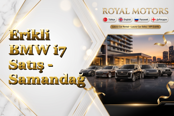 Erikli BMW i7 Satış - Samandağ