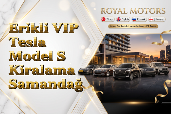 Erikli VIP Tesla Model S Kiralama - Samandağ