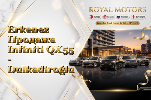 Erkenez Продажа Infiniti QX55 - Dulkadiroğlu