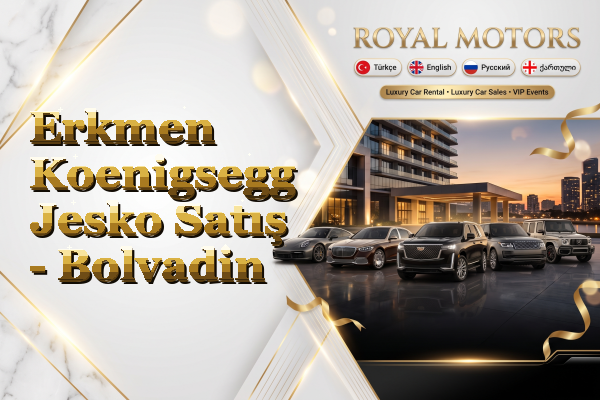 Erkmen Koenigsegg Jesko Satış - Bolvadin