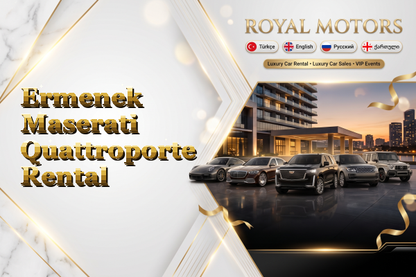 Ermenek Maserati Quattroporte Rental