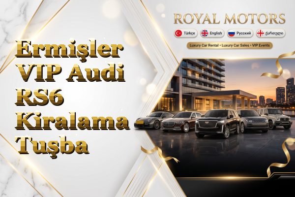 Ermişler VIP Audi RS6 Kiralama - Tuşba