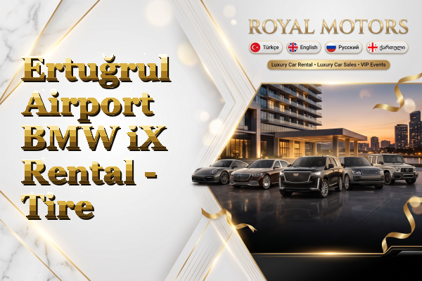 Ertuğrul Airport BMW iX Rental - Tire