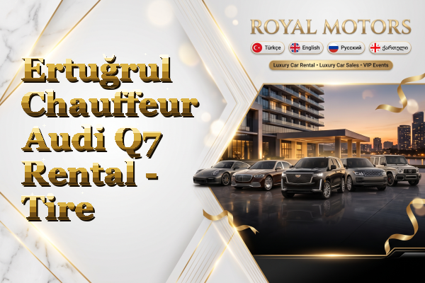 Ertuğrul Chauffeur Audi Q7 Rental - Tire