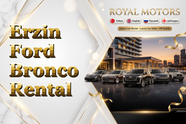 Erzin Ford Bronco Rental