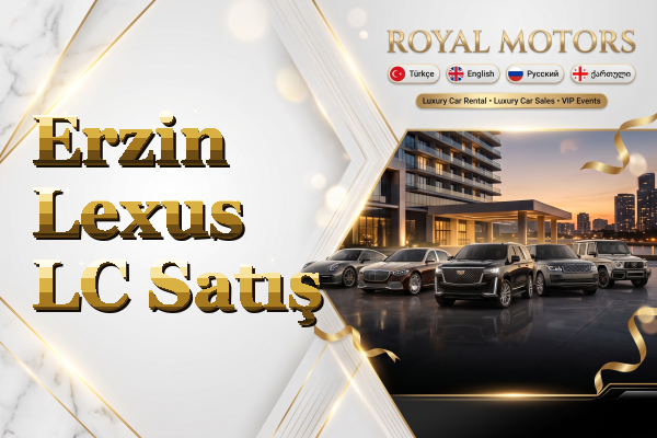 Erzin Lexus LC Satış