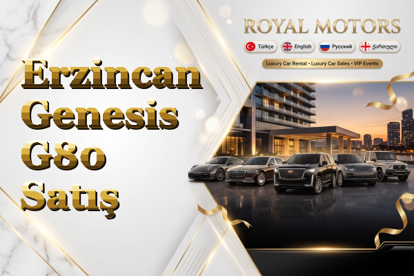 Erzincan Genesis G80 Satış