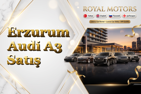 Erzurum Audi A3 Satış