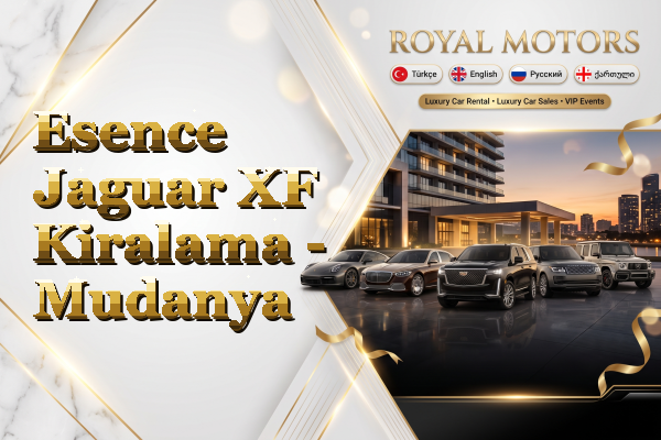 Esence Jaguar XF Kiralama - Mudanya