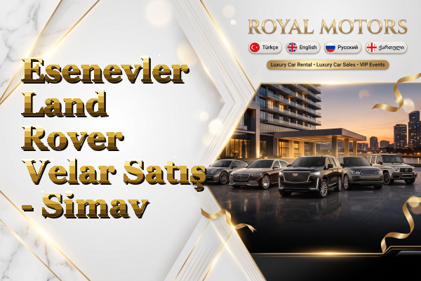 Esenevler Land Rover Velar Satış - Simav