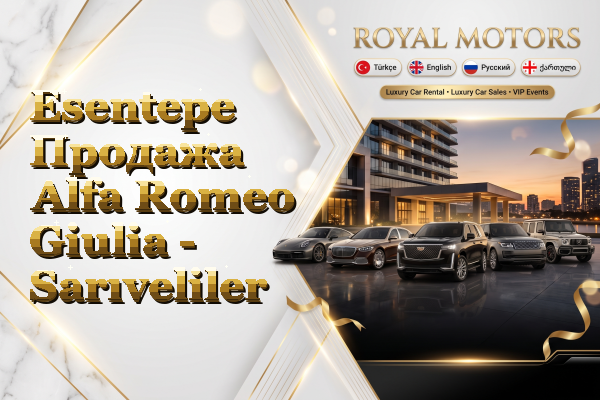 Esentepe Продажа Alfa Romeo Giulia - Sarıveliler