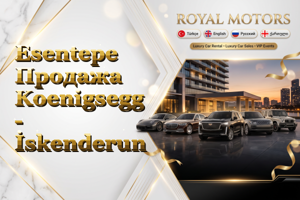 Esentepe Продажа Koenigsegg - İskenderun