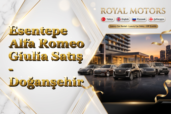 Esentepe Alfa Romeo Giulia Satış - Doğanşehir